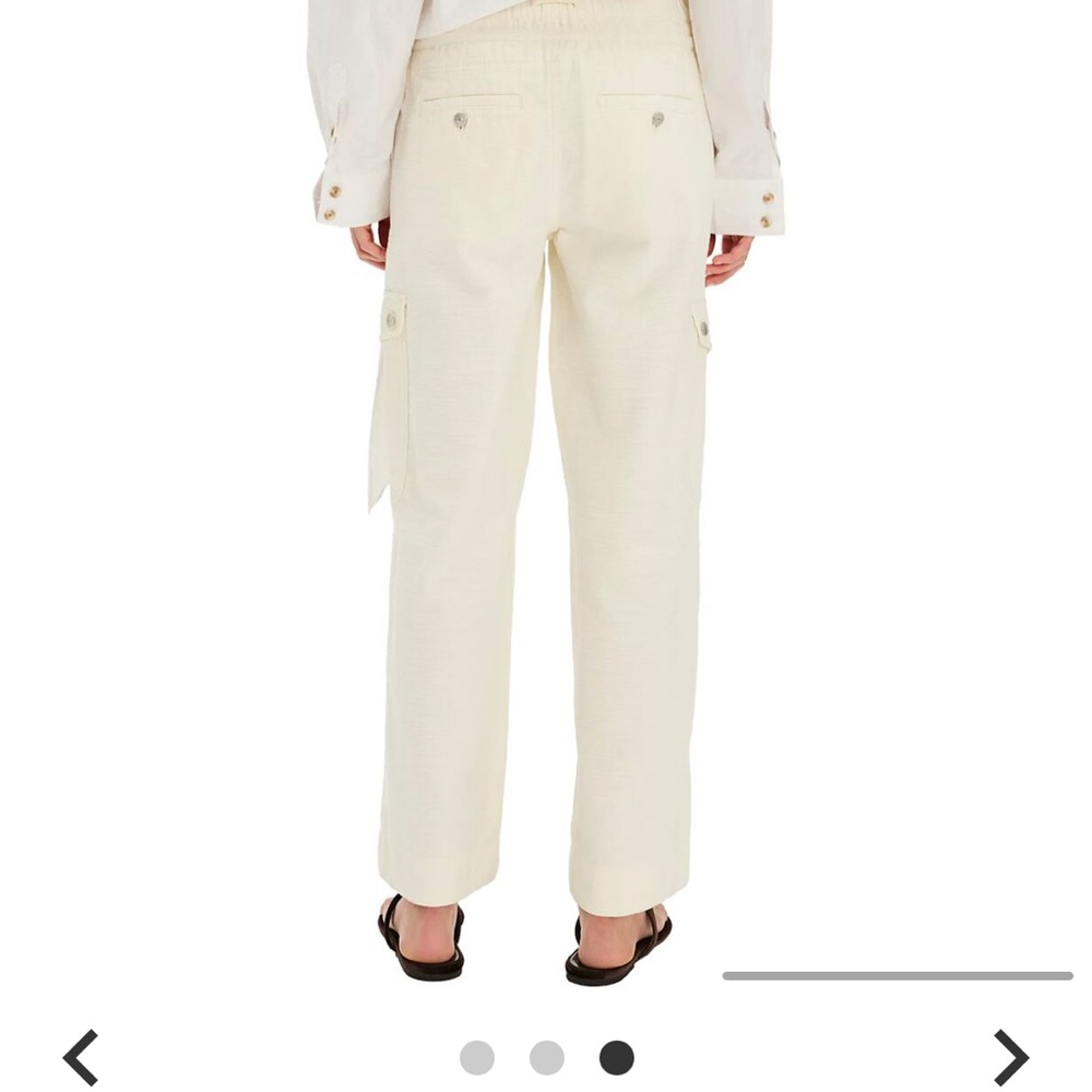 Free People Off-White Cargo Joggers - Picture 2 of 8